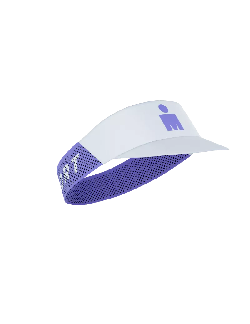 Mũ Chạy Bộ Compressport Pro Racing Visor IRONMAN 2026 - Tím Jacaranda