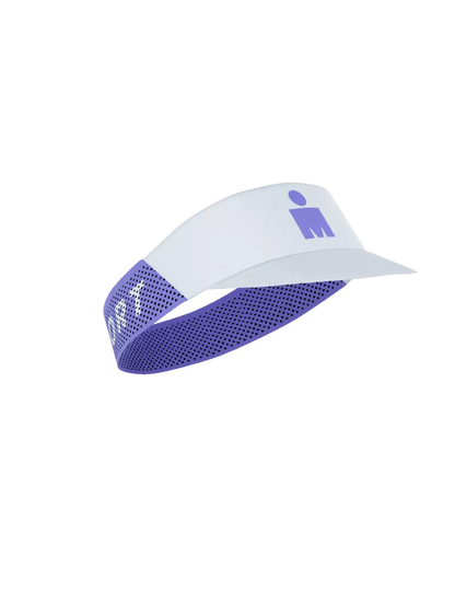 Mũ Chạy Bộ Compressport Pro Racing Visor IRONMAN 2026 - Tím Jacaranda