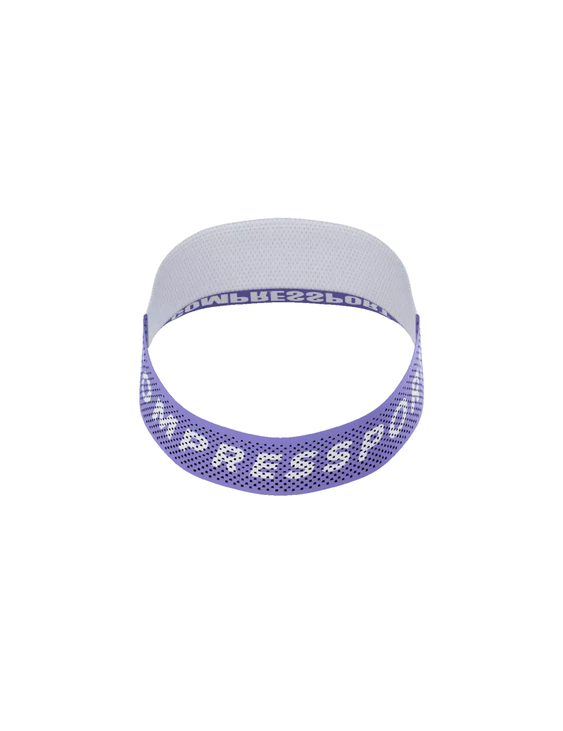 Mũ Chạy Bộ Compressport Pro Racing Visor IRONMAN 2026 - Tím Jacaranda