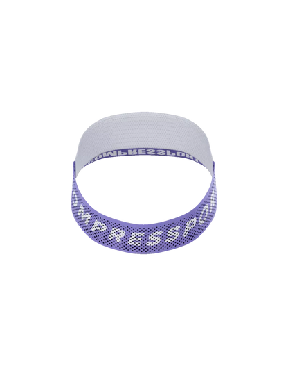 Mũ Chạy Bộ Compressport Pro Racing Visor IRONMAN 2026 - Tím Jacaranda