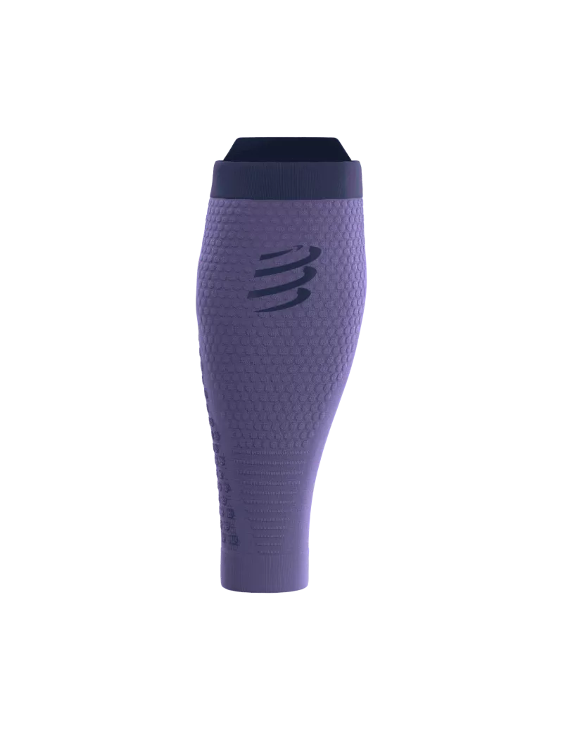 Băng bảo vệ bắp chân Compressport Calf Sleeves R2 3.0 - Tím (Purple/Peacoat)