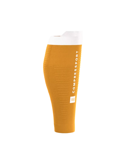 Băng bảo vệ bắp chân Compressport Calf Sleeves R2 3.0 - Vàng (Sunflower/Gray)