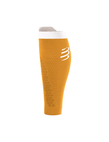 Băng bảo vệ bắp chân Compressport Calf Sleeves R2 3.0 - Vàng (Sunflower/Gray)