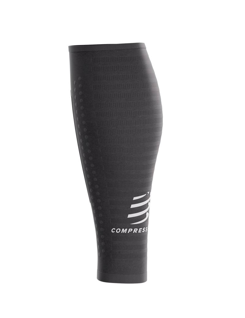 Băng bảo vệ bắp chân Compressport Calf Sleeves R2 3.0 - Đen/Trắng