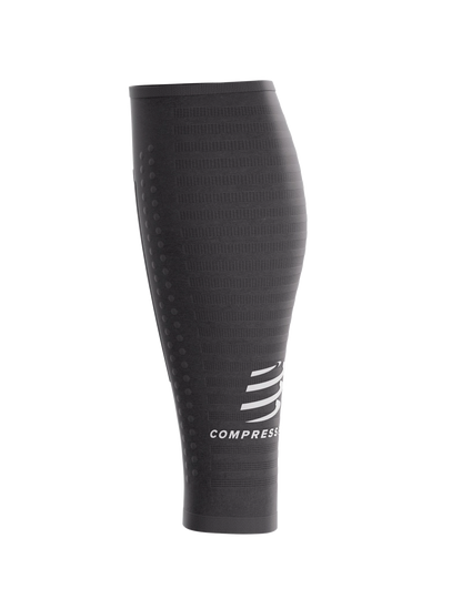 Băng bảo vệ bắp chân Compressport Calf Sleeves R2 3.0 - Đen/Trắng