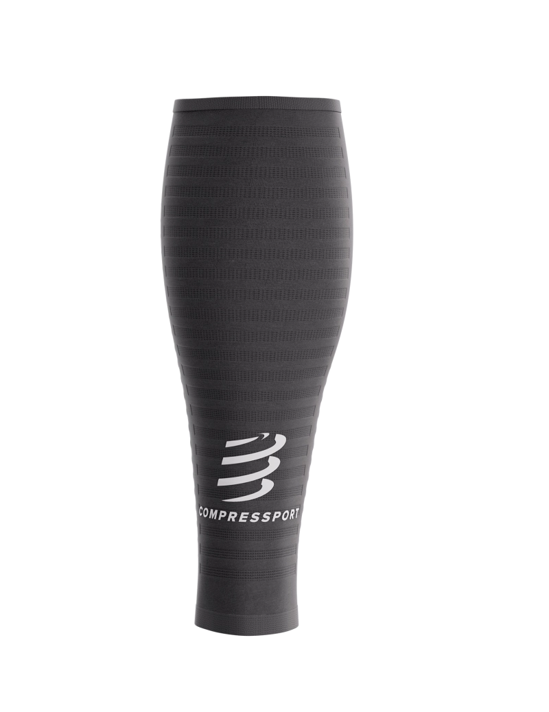 Băng bảo vệ bắp chân Compressport Calf Sleeves R2 3.0 - Đen/Trắng