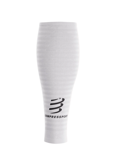 Băng bảo vệ bắp chân Compressport Calf Sleeves R2 3.0 - Trắng/Đen