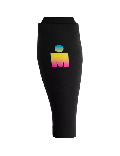 Băng Bảo Vệ Bắp Chân Compressport Calf Sleeves R2 Oxygen IRONMAN 2026 - Đen