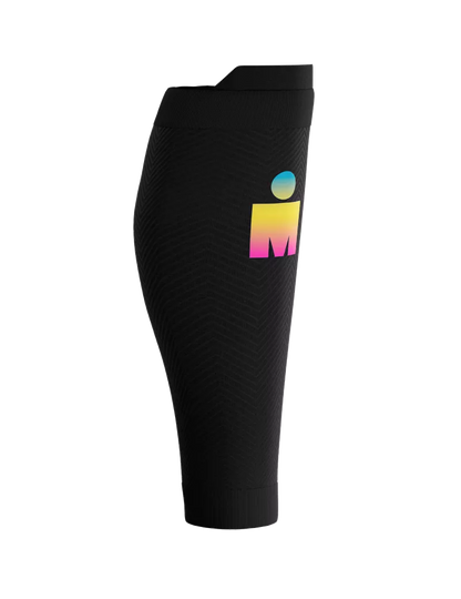 Băng Bảo Vệ Bắp Chân Compressport Calf Sleeves R2 Oxygen IRONMAN 2026 - Đen