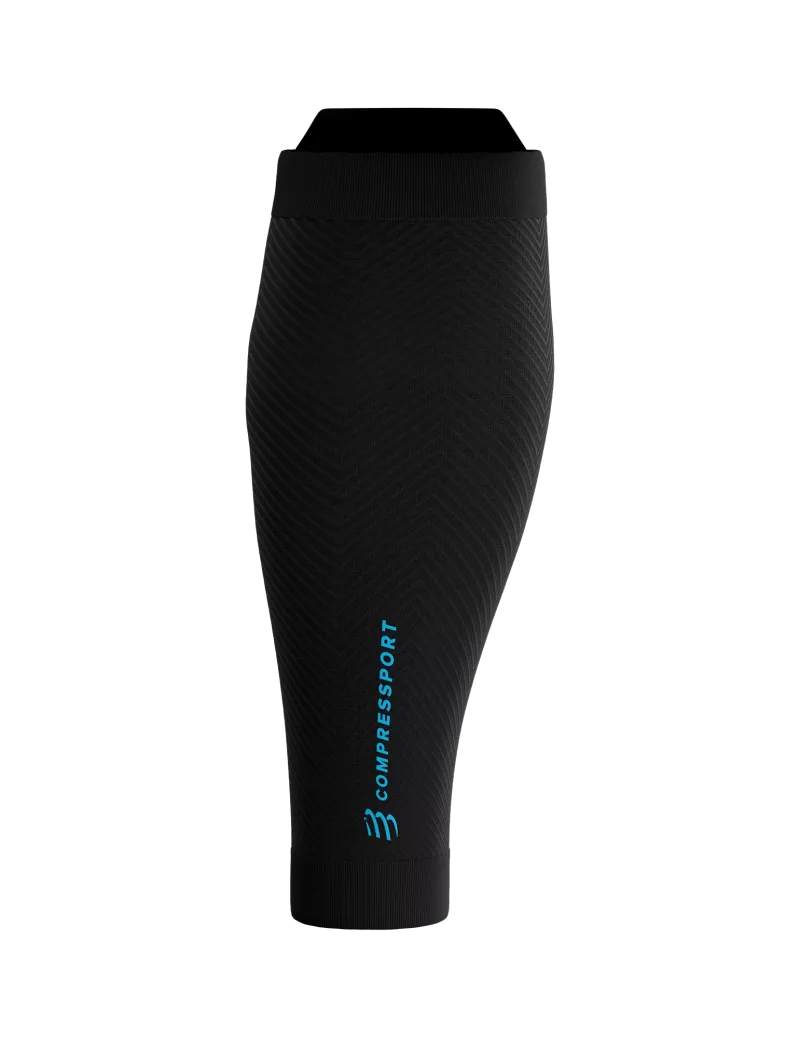 Băng Bảo Vệ Bắp Chân Compressport Calf Sleeves R2 Oxygen IRONMAN 2026 - Đen