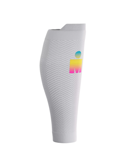 Băng Bảo Vệ Bắp Chân Compressport Calf Sleeves R2 Oxygen IRONMAN 2026 - Trắng