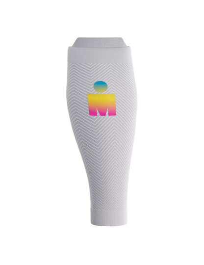 Băng Bảo Vệ Bắp Chân Compressport Calf Sleeves R2 Oxygen IRONMAN 2026 - Trắng