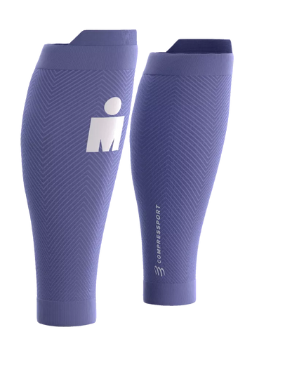 Băng Bảo Vệ Bắp Chân Compressport Calf Sleeves R2 Oxygen IRONMAN 2026 - Tím Jacaranda