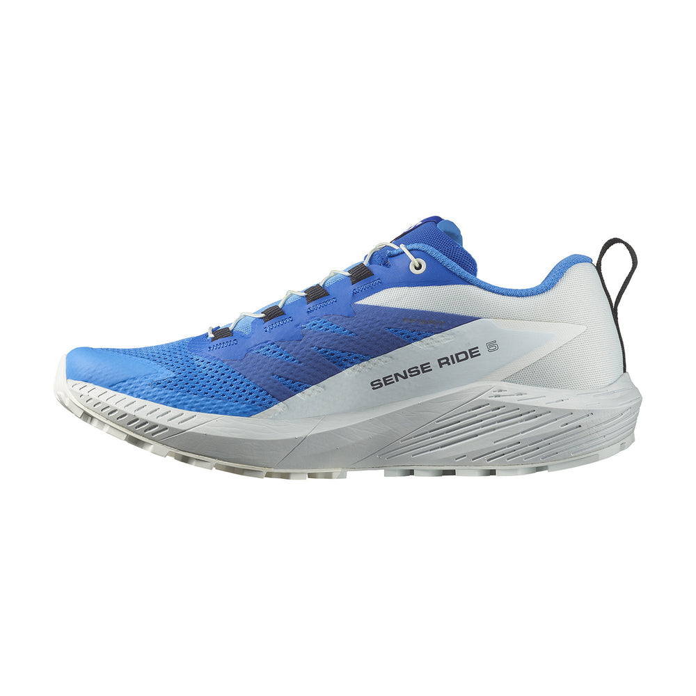 Salomon Men's Sense Ride 5 - Ibiza Blue / Lapis Blue / White