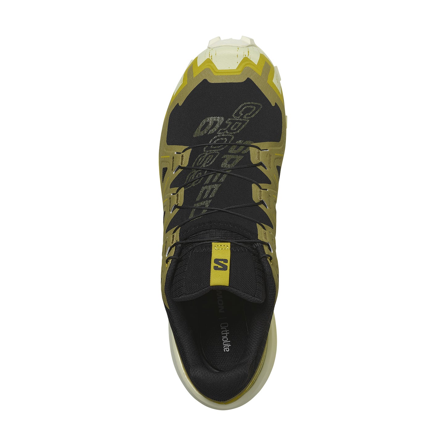 Salomon Men's Speedcross 6 - Black / Cress Green / Transparent Yellow