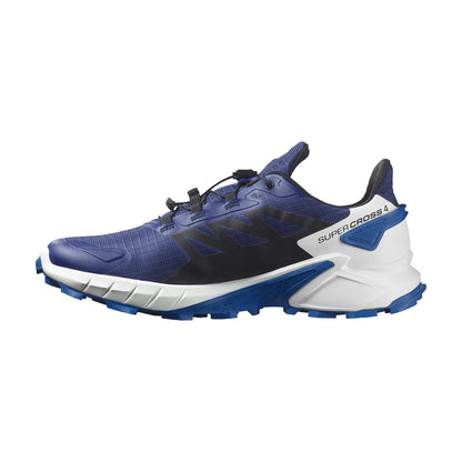 Salomon Men's Supercross 4 - Flint Blue Print / Black / Lapis Blue