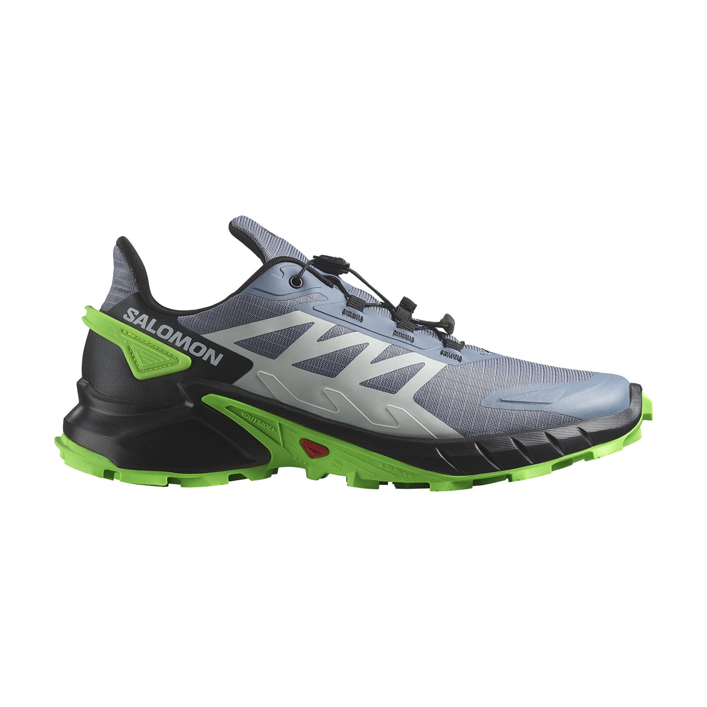 Salomon Men's Supercross 4 - Flint Stone / Black / Green Gecko