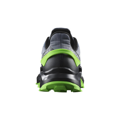 Salomon Men's Supercross 4 - Flint Stone / Black / Green Gecko