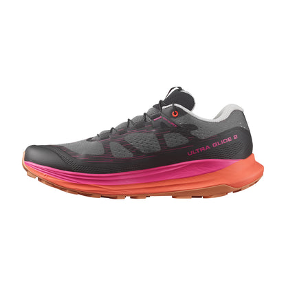 Salomon Women's Ultra Glide 2 - Plum Kitten / Black / Pink Glo