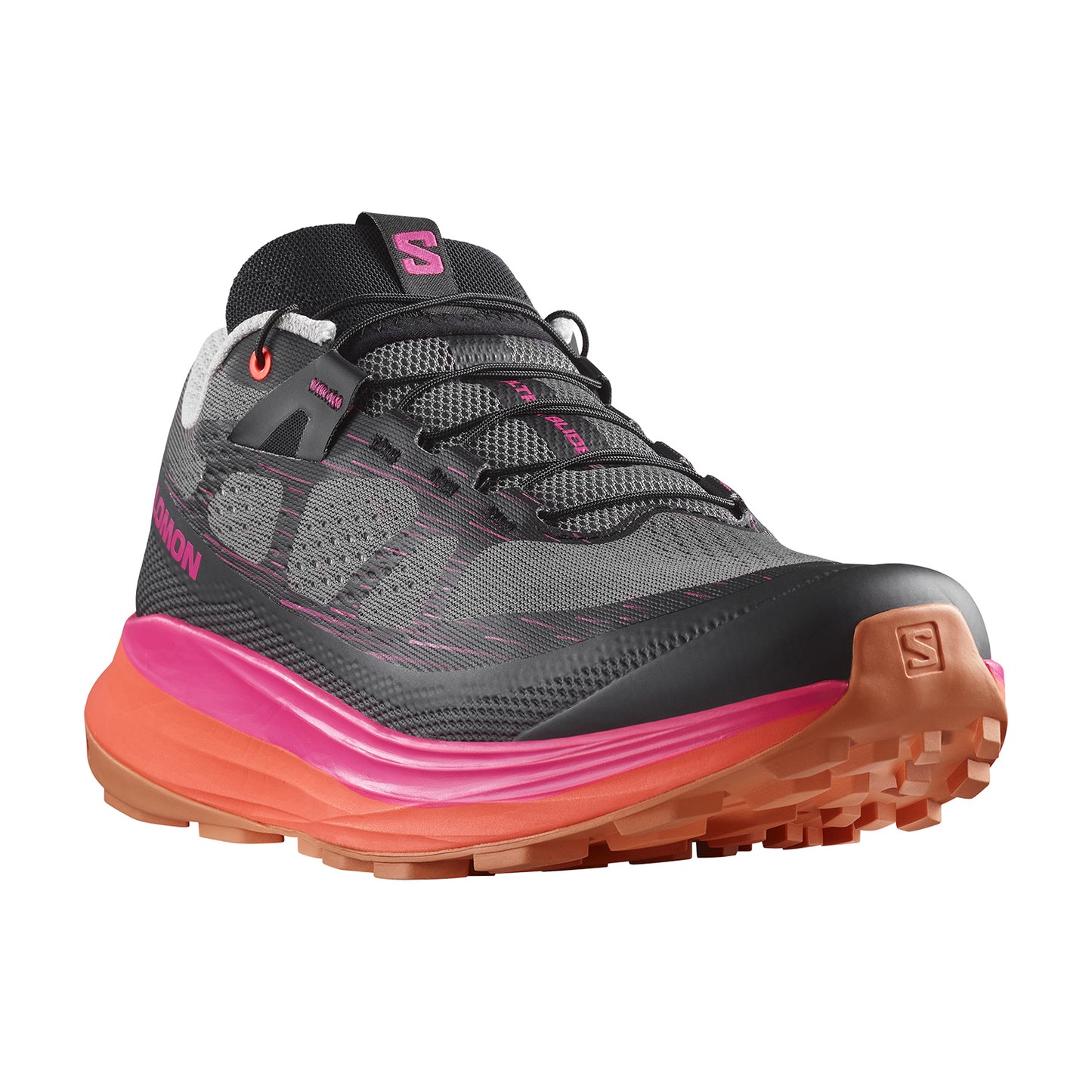 Salomon Women's Ultra Glide 2 - Plum Kitten / Black / Pink Glo