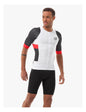 Áo Ba môn Nam Compressport Stream Tri Top - Trắng/Đen (White/Black)