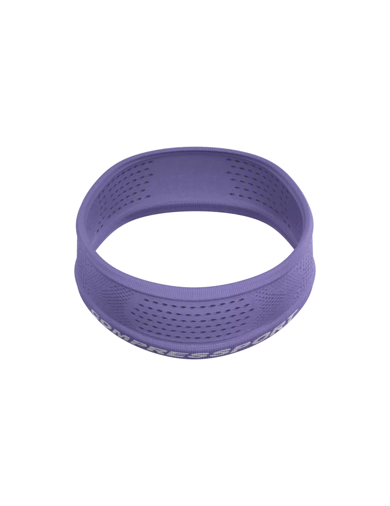 Băng đô thể thao Compressport Thin Headband On/Off - Tím Aster