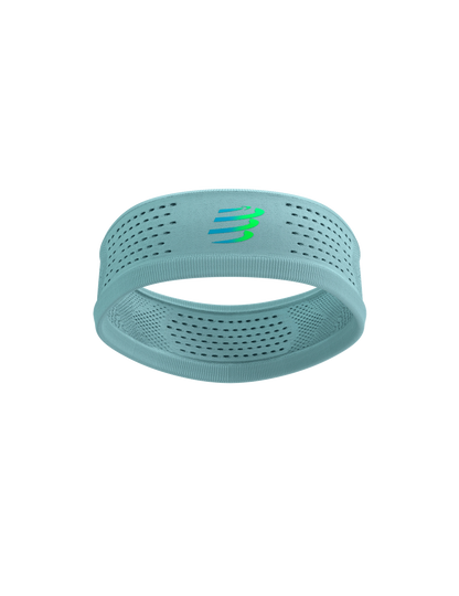 Băng đô thể thao Compressport Thin Headband On/Off - Xanh Ether