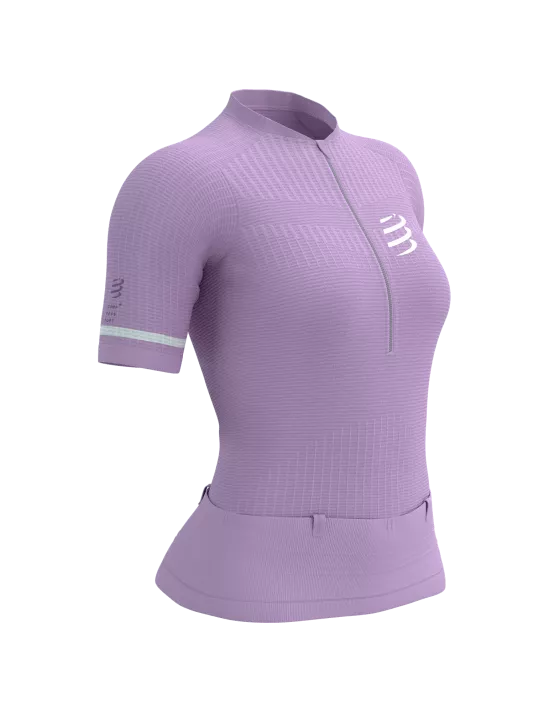 Compressport Women's Trail Postural SS Top - Lupine