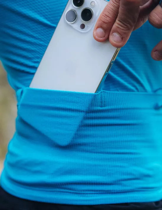 Áo chạy Trail Nam Compressport Trail Postural Tank Top - Xanh (Hawaiian Ocean/Shaded Spruce)