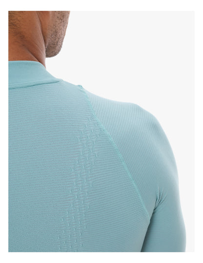Áo chạy Trail Nam Compressport Trail Racing Postural SS Top - Xanh Ether