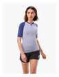Áo Chạy Trail Nữ Compressport Trail Racing Postural SS Top - Tím Lavender/Orient Blue