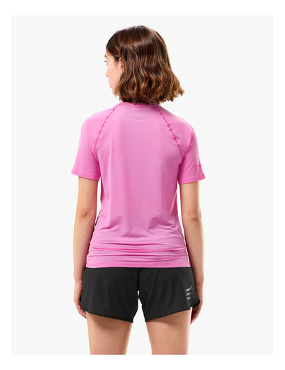 Áo Chạy Trail Nữ Compressport Trail Racing SS Tshirt - Hồng Begonia