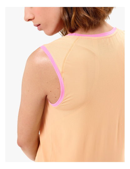 Áo chạy Trail Nữ Compressport Trail Racing Tank - Apricot