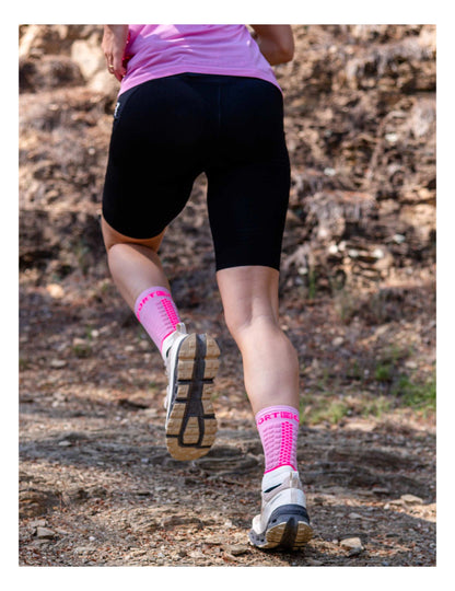 Quần Chạy Trail Nữ Compressport Trail Under Control Short - Đen (Black)