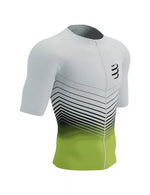 Áo Ba môn Nam Compressport Tri Postural Aero SS Top M - Trắng (White/Evening)