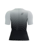 Compressport Tri Postural Aero SS Top W - Black/ White Print