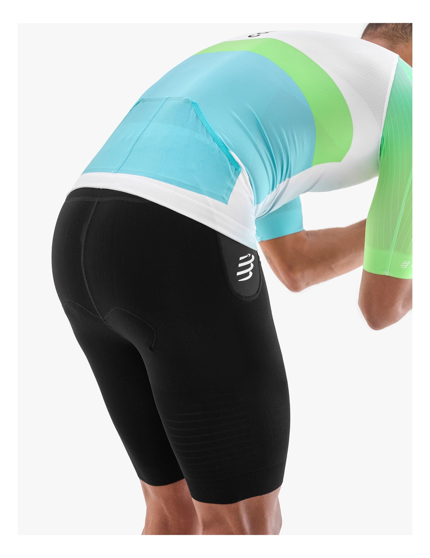 Quần Ba Môn Nam Compressport Tri Under Control Short - Đen (Black)
