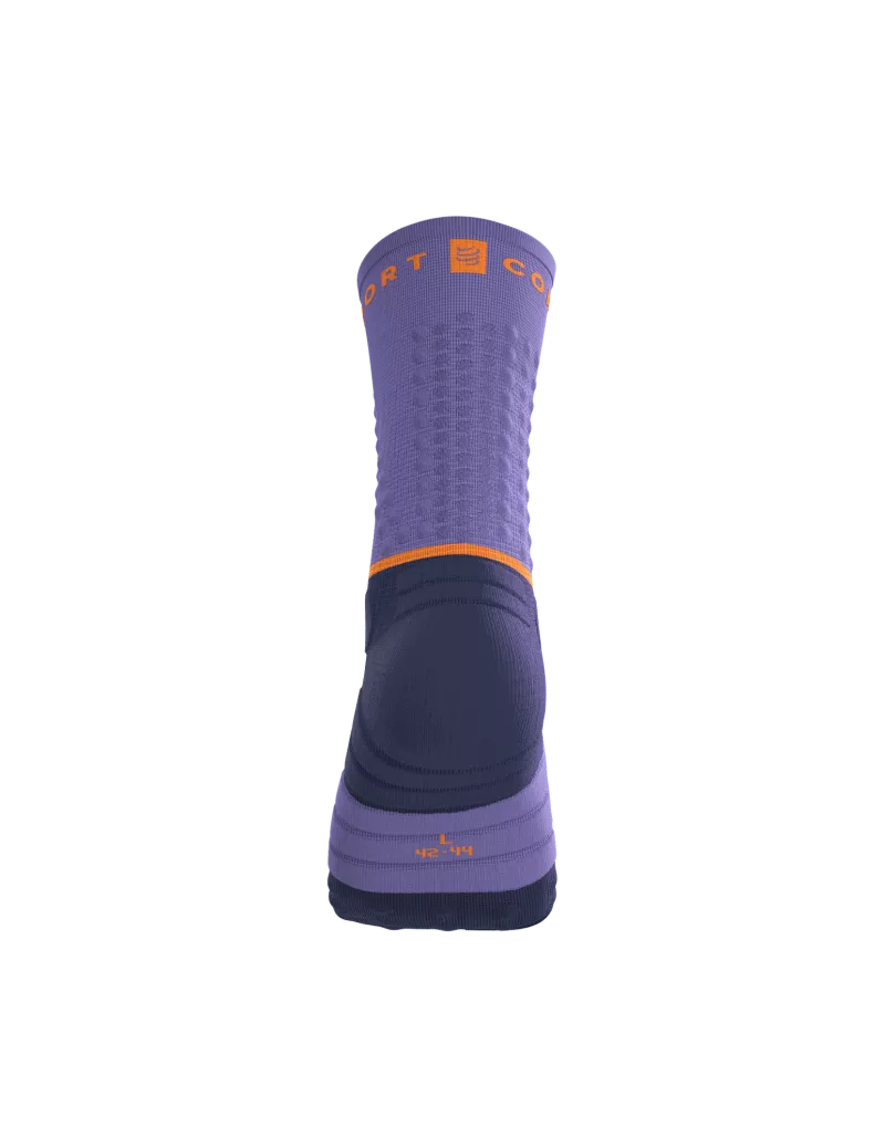 Tất Chạy Trail Compressport Ultra Trail Socks V2.0 - Tím Aster Purple/Peacoat