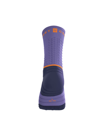 Tất Chạy Trail Compressport Ultra Trail Socks V2.0 - Tím Aster Purple/Peacoat