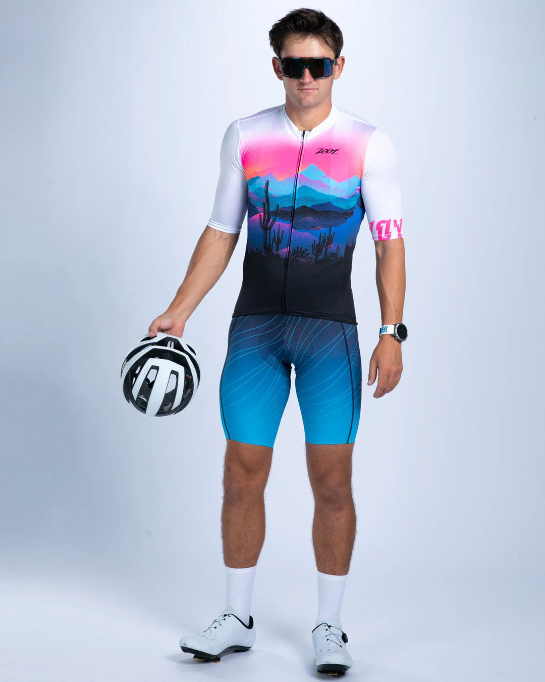 Áo Đạp Xe Nam Zoot Men's Cycle Aero Jersey - Elements