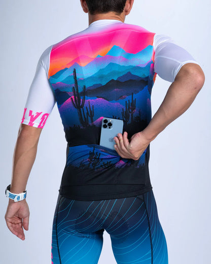 Áo Đạp Xe Nam Zoot Men's Cycle Aero Jersey - Elements