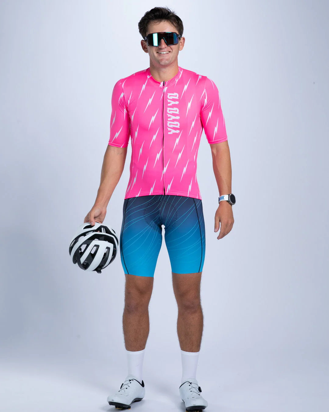 Áo Đạp Xe Nam Zoot Men's Cycle Aero Jersey - Elements Bolts