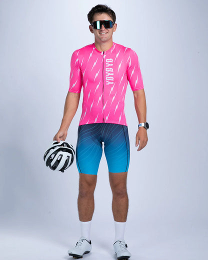 Áo Đạp Xe Nam Zoot Men's Cycle Aero Jersey - Elements Bolts