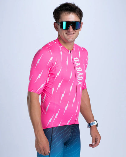 Áo Đạp Xe Nam Zoot Men's Cycle Aero Jersey - Elements Bolts