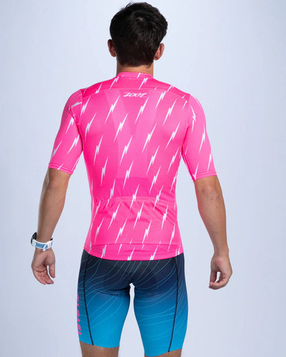 Áo Đạp Xe Nam Zoot Men's Cycle Aero Jersey - Elements Bolts
