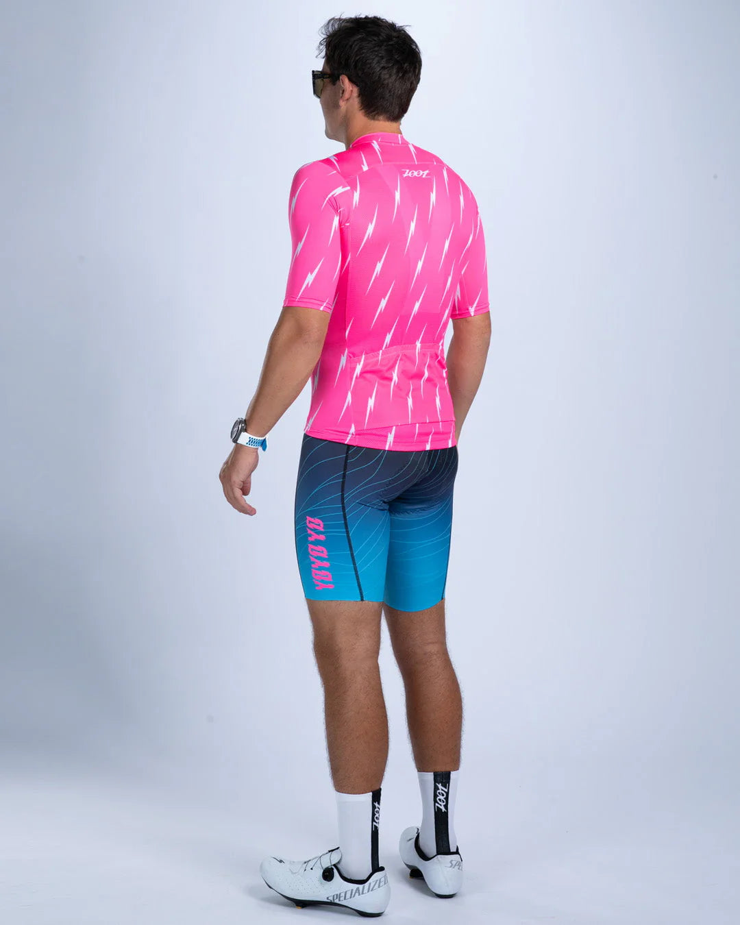 Áo Đạp Xe Nam Zoot Men's Cycle Aero Jersey - Elements Bolts