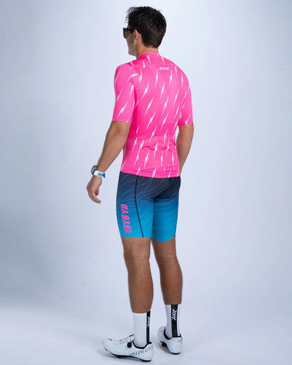 Áo Đạp Xe Nam Zoot Men's Cycle Aero Jersey - Elements Bolts