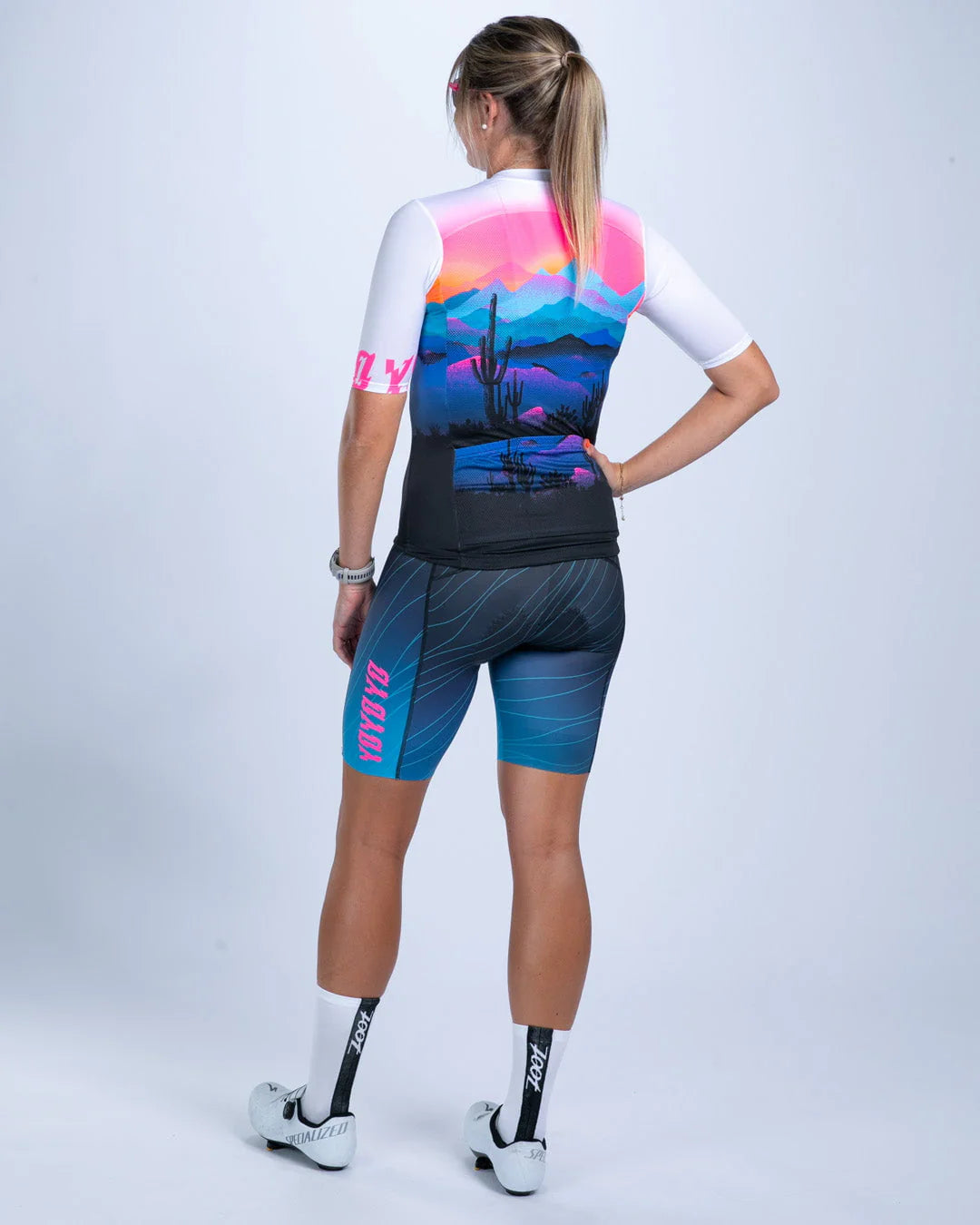 Áo Đạp Xe Nữ Zoot Women's Cycle Aero Jersey - Elements