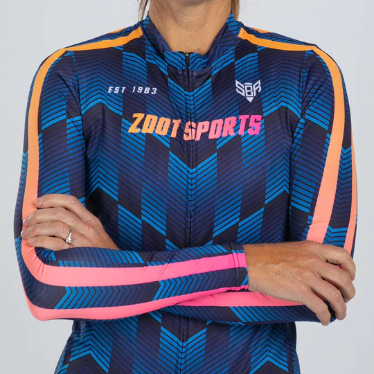 Áo đạp xe tay dài Nữ Zoot Ltd Cycle Sun Stop Ls Jersey - Speedway