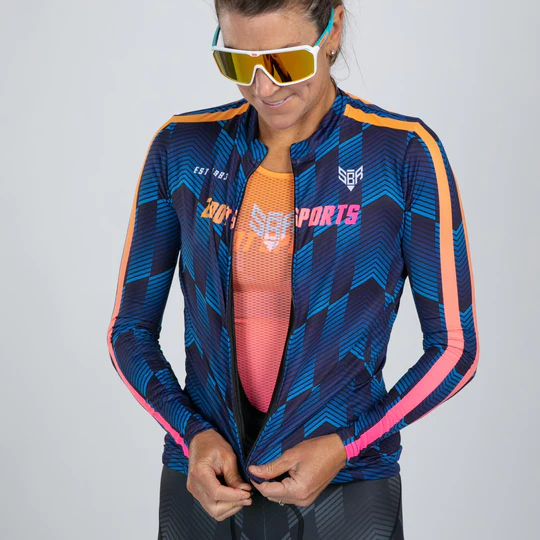 Áo đạp xe tay dài Nữ Zoot Ltd Cycle Sun Stop Ls Jersey - Speedway